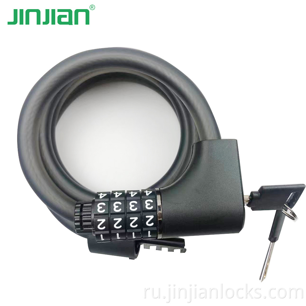 2021 Новый дизайн Top Security Security Cable Lock Bock Bock Chain Cheam Lock Lock Lock Lock Password